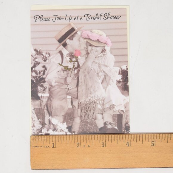 2005 American Greetings Bridal Shower Invitation Kim Anderson 17 Count Sweet Lov - Picture 12 of 12